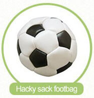 hacky sack to juggler
