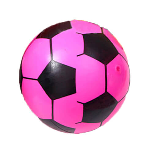 pink inflatable ball