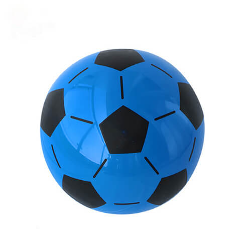 blue inflatable ball
