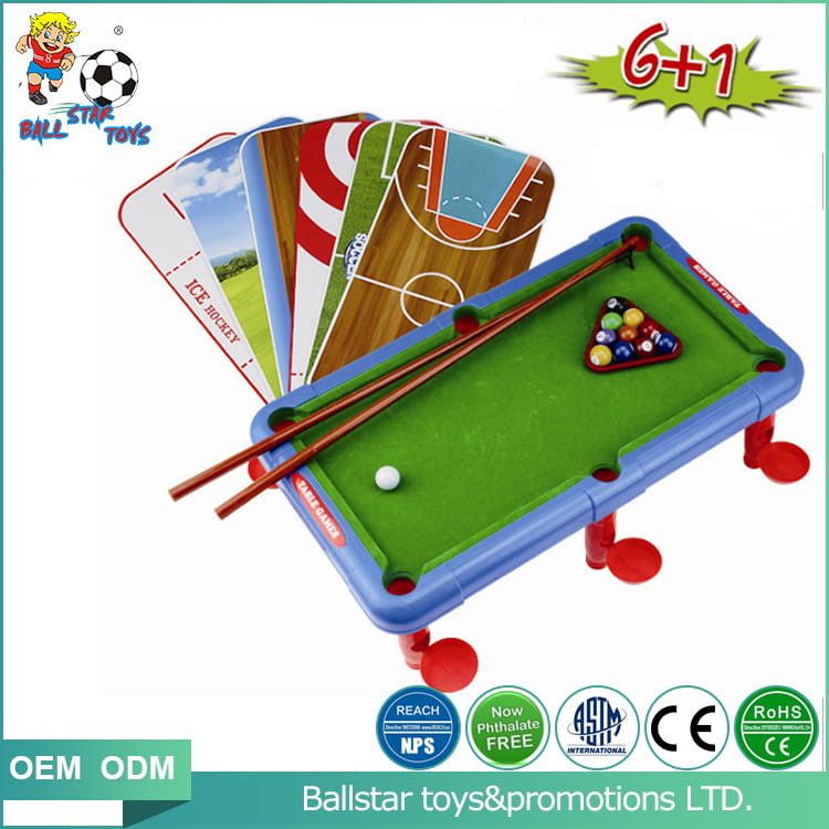 desktop toys for kids 6 in 1 various types plastic games