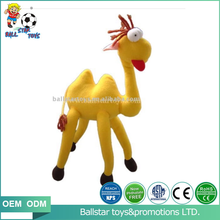 stuffed plush flexible animal camel