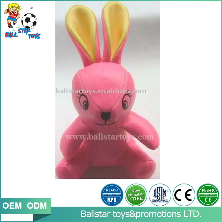 vinyl PVC stuffed rabbit