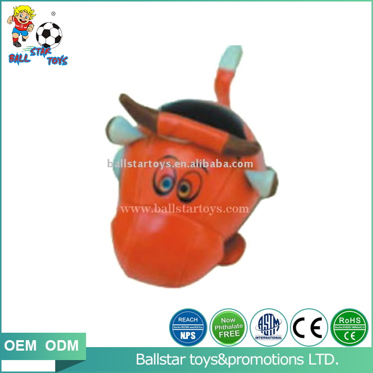Stuffed vinyl cow