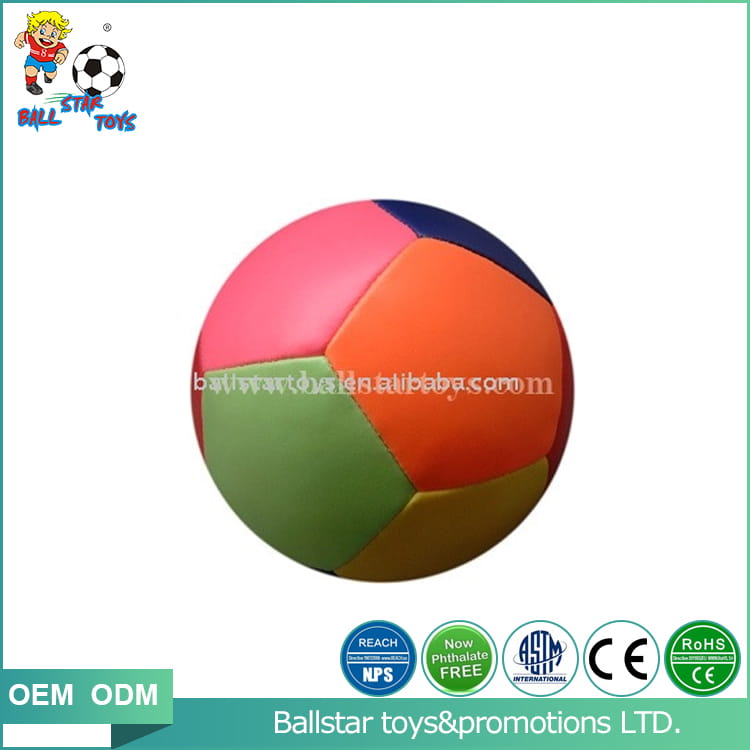 stuffed vinyl PVC soccer toy colorful balls