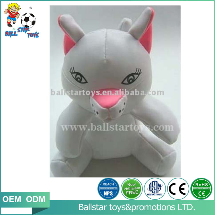 vinyl PVC stuffed cat