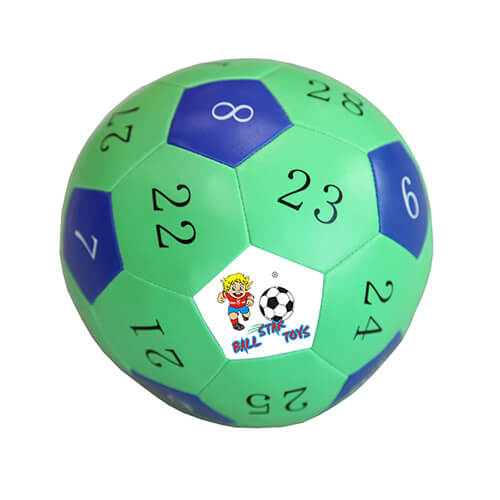 number educational custom stress balls for kids