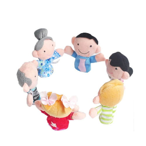 family member cosplay finger puppet
