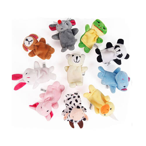 mini animal finger puppet