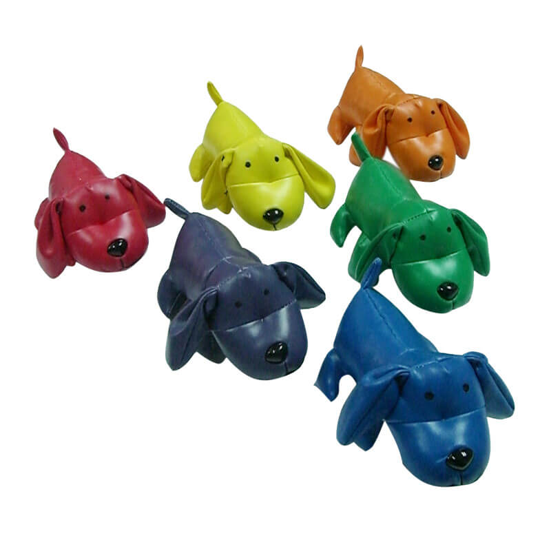 colorful dog bean bag